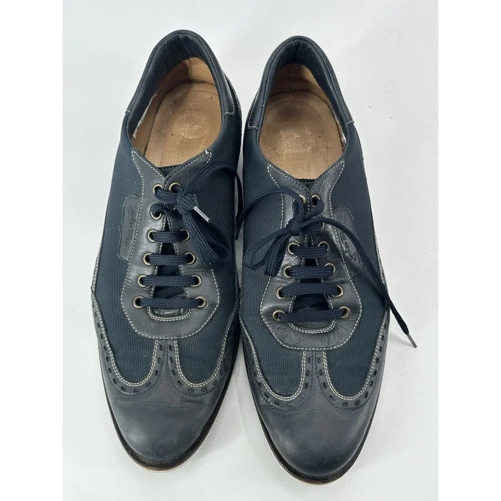 Galizio Torresi Sneaker Men's Size‎ EU 44 Navy Blue US 10-10.5